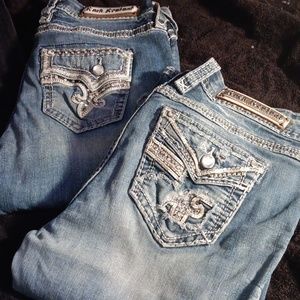 Rock revival jeans size 30 x 32  good condition